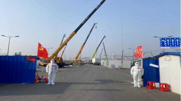 防疫接力，勇戰(zhàn)疫情——鞍勤、溫泉集團全力保障健康驛站項目建設(shè)